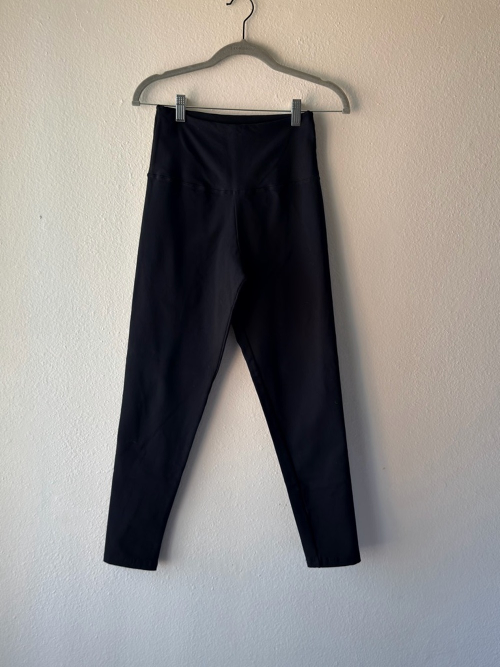 High-Waist Black Leggings - Women